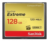 Sandisk Extreme CompactFlash 120MB/s 128GB