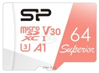 Silicon Power Superior A1 microSDXC SP064GBSTXDV3V20 64GB
