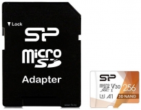 Silicon Power Superior Pro microSDXC SP256GBSTXDU3V20AB 256GB + SD adapter