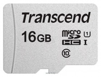 Transcend microSDHC 300S 16GB + 