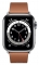 Apple Watch Series 6 GPS + Cellular 40mm Stainless Steel Case with Modern Buckle