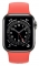 Apple Watch Series 6 GPS + Cellular 40mm Stainless Steel Case with Solo Loop