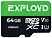 Exployd Vision microSDXC 64GB EX64GCSDXC10-U3-V30 ( )