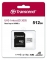 Transcend microSDXC 300S Class 10 U3 A1 V30 512GB + SD adapter (TS512GUSD300S-A)