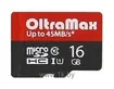 Oltramax Elite OM016GCSDHC10UHS-1-ElU1 microSDHC 16GB (� ���������)