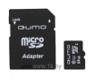 Qumo microSDXC Class 10 UHS Class 1 64GB + SD adapter
