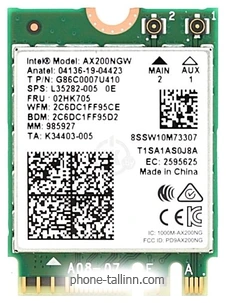 Intel AX200NGW
